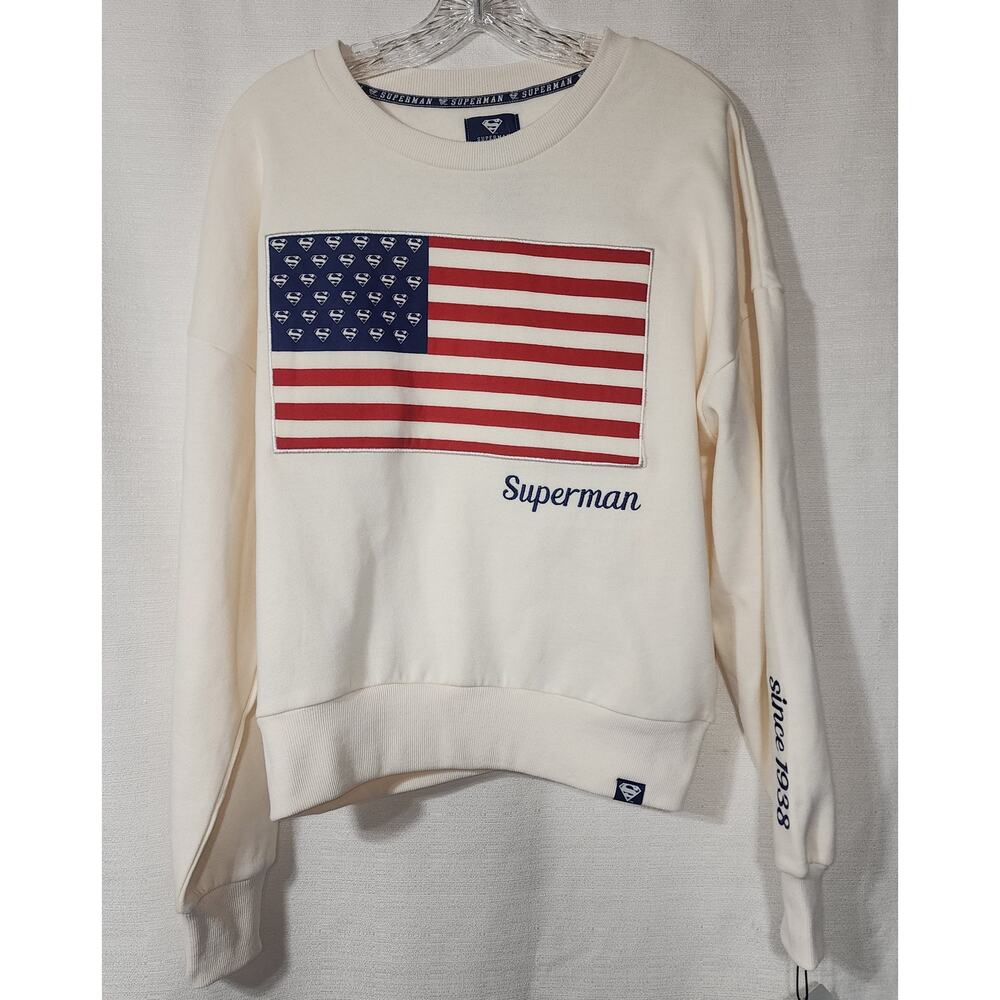 DC Comics Superman Flag Sweater - Picture 3 of 9